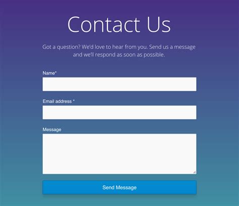 contacter facebook|Contact Forms